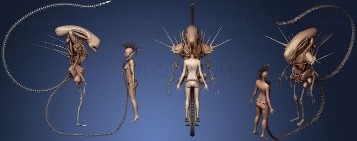 3D model Alien (STL)